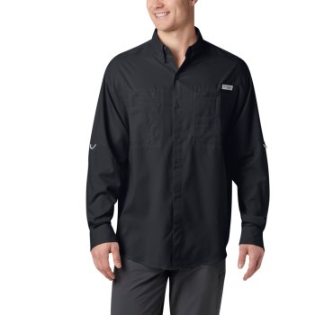 Columbia Muške Košulje - PFG Tamiami II Long Sleeve Big Crne | ISMX-52914